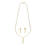 Thumbnail for J Pearls Elora Pearl Pendant Set - Distacart