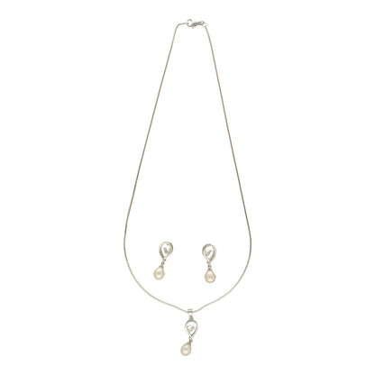J Pearls Amora Pearl Pendant Set - Distacart