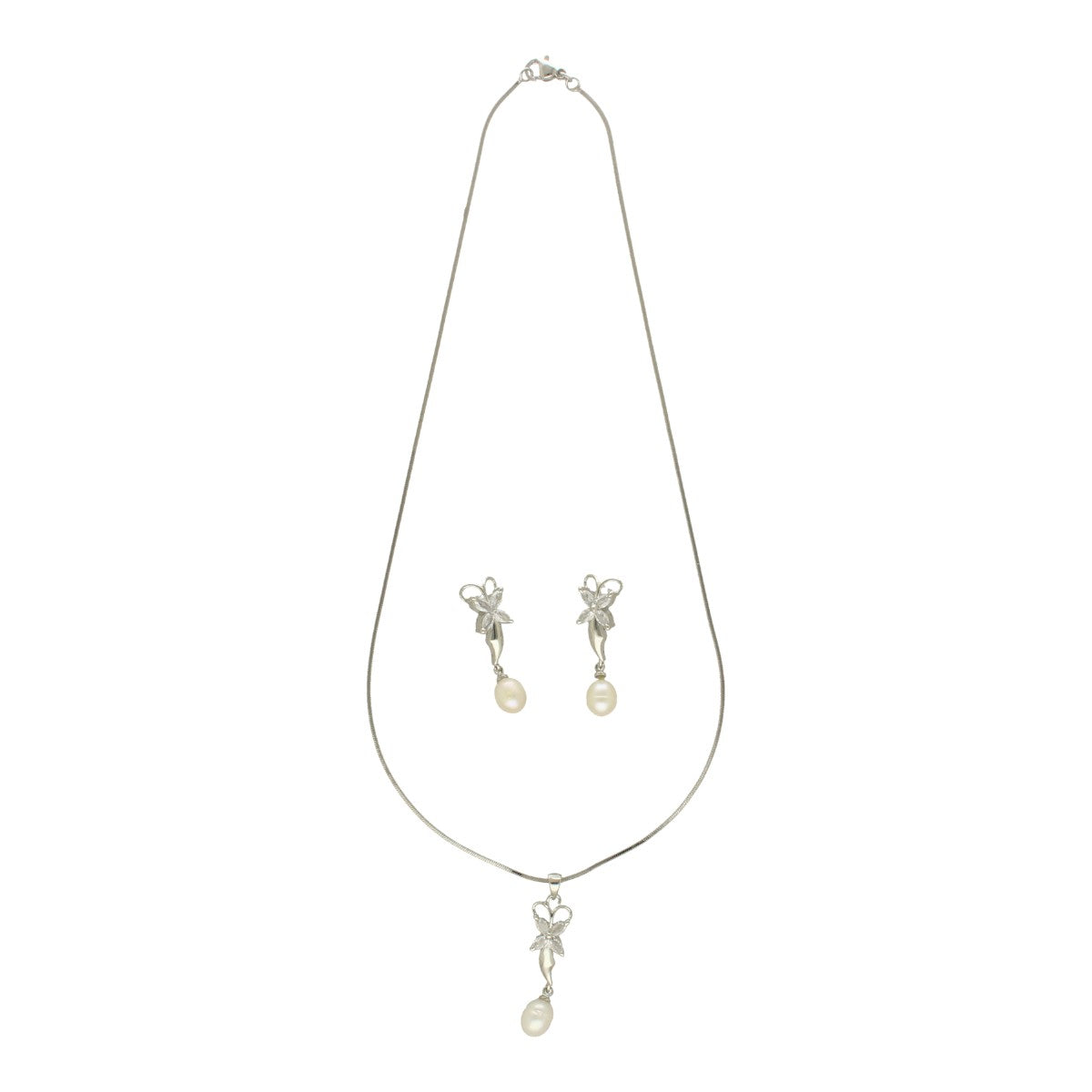 J Pearls Mylah Pearl Pendant Set - Distacart