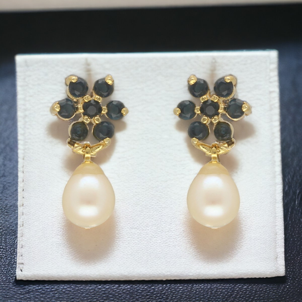 J Pearls Colourful Combo Of 3Pair Earrings - Distacart