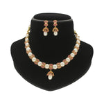Thumbnail for J Pearls Divine Pearl Necklace Set - Distacart