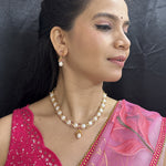 Thumbnail for J Pearls Divine Pearl Necklace Set - Distacart