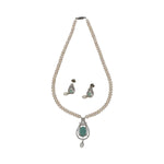 Thumbnail for J Pearls Blossom Pearl Necklace Set - Distacart