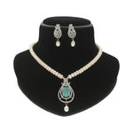 Thumbnail for J Pearls Blossom Pearl Necklace Set - Distacart