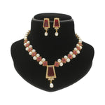Thumbnail for J Pearls Elegance Pearl Necklace Set - Distacart
