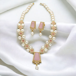J Pearls Twilight Pearl Necklace Set - Distacart