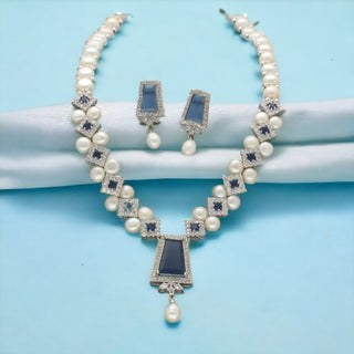 J Pearls Riviera Pearl Necklace Set - Distacart