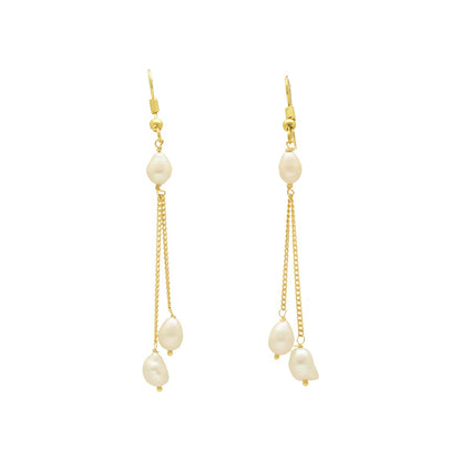 J Pearls Royal Duchess Pearl Earrings - Distacart