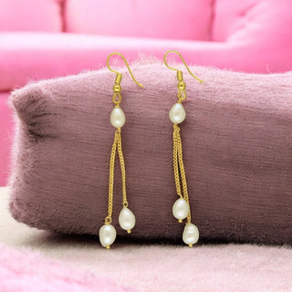 J Pearls Royal Duchess Pearl Earrings - Distacart