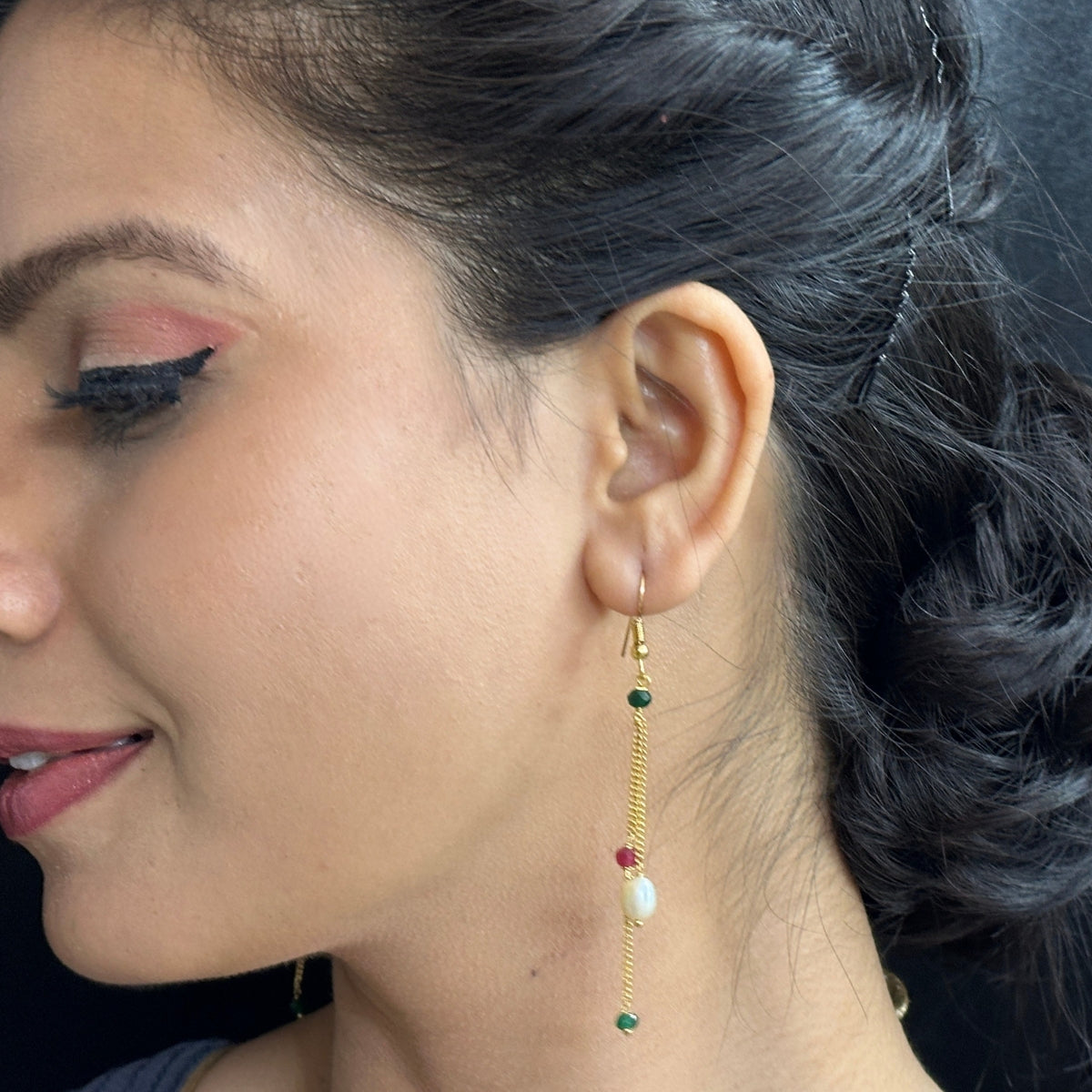 J Pearls Zuri Pearl Earrings - Distacart