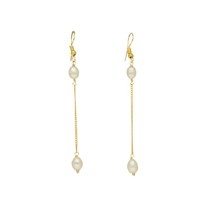 J Pearls The Lorie Pearl Earrings - Distacart