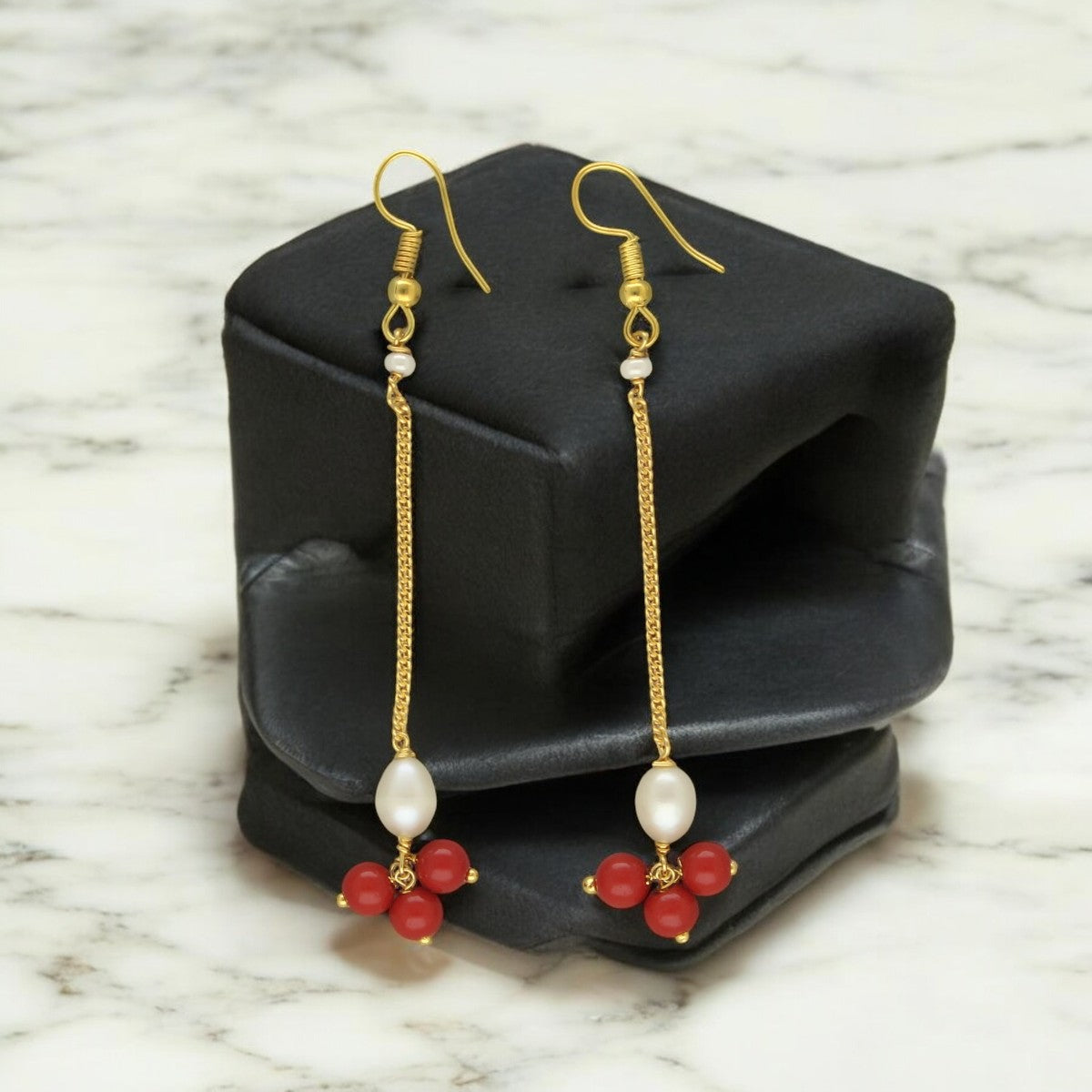 J Pearls Klara Pearl Earrings - Distacart