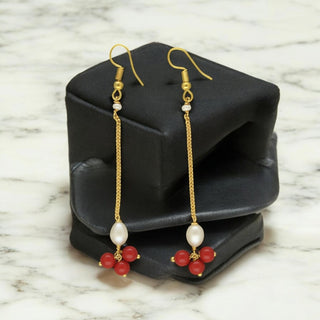 J Pearls Klara Pearl Earrings - Distacart