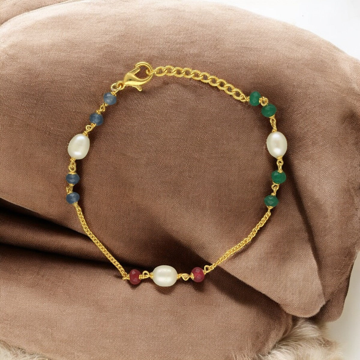 J Pearls Velmma Pearl Bracelet - Distacart