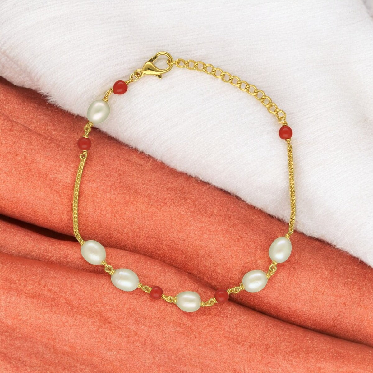 J Pearls Dayena Pearl Bracelet - Distacart