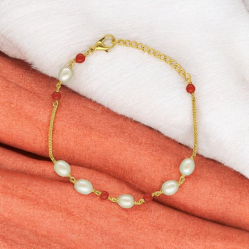 J Pearls Dayena Pearl Bracelet - Distacart