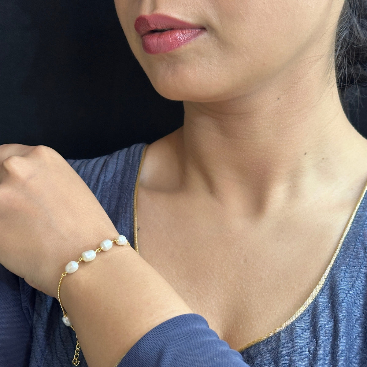 J Pearls The Trinklet Pearl Bracelet - Distacart