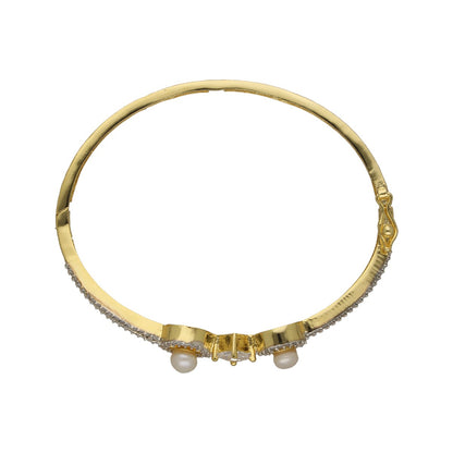 J Pearls Golden Tiara Pearl Bracelet - Distacart