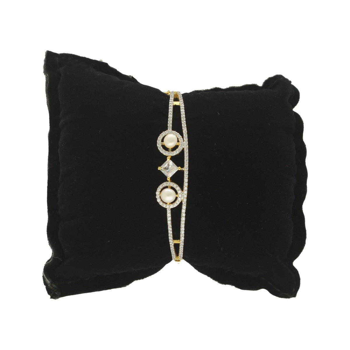 J Pearls Golden Tiara Pearl Bracelet - Distacart