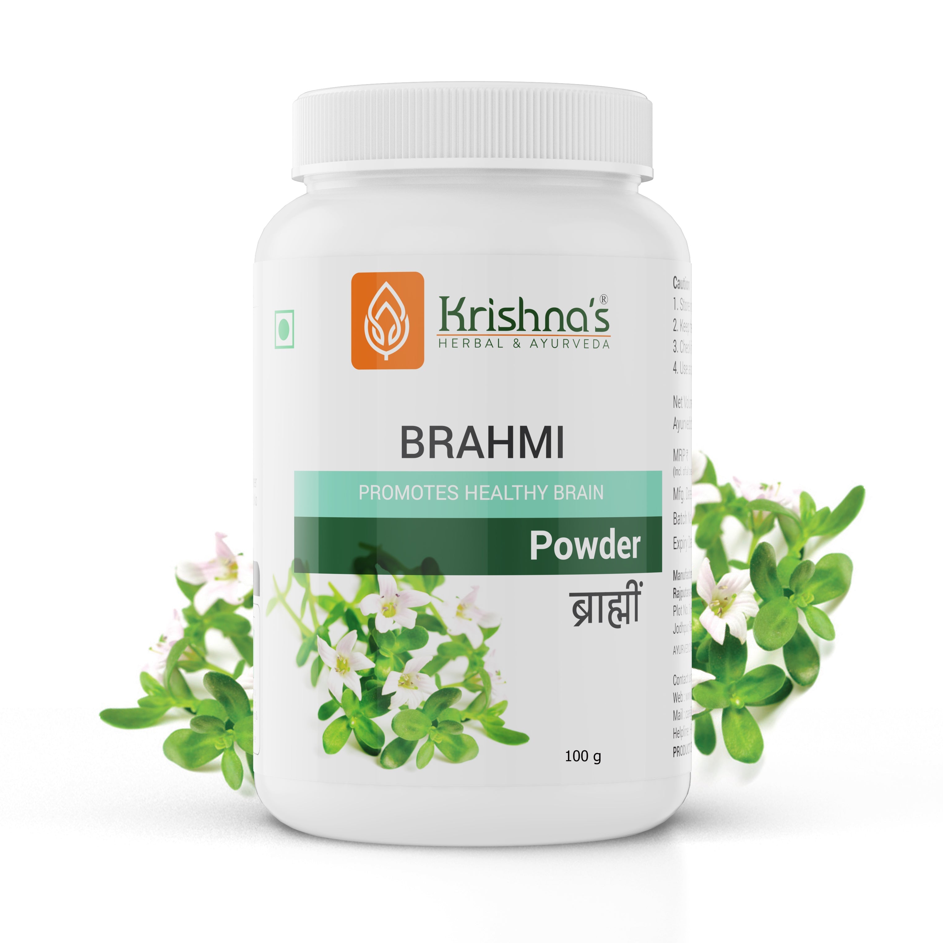 Krishna'S Herbal & Ayurveda Brahmi Powder