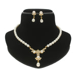 Thumbnail for J Pearls Sanjitha Pearl Pendant Set - Distacart