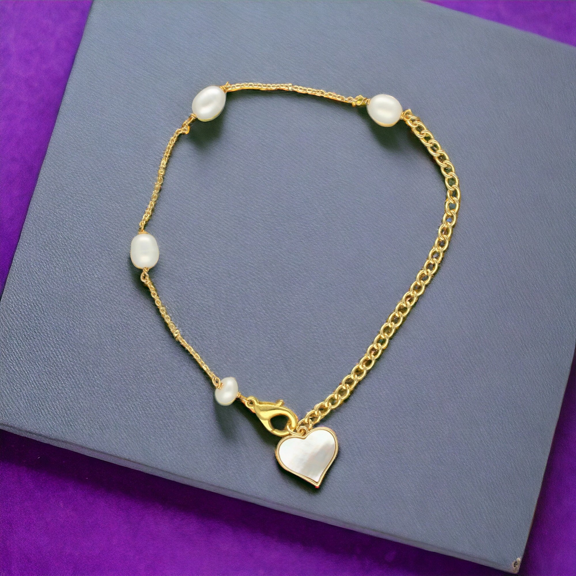 J Pearls Jasmine Pearl Bracelet - Distacart