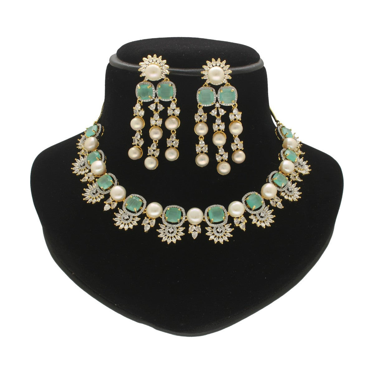 J Pearls Regal Glory Pearl Set - Distacart