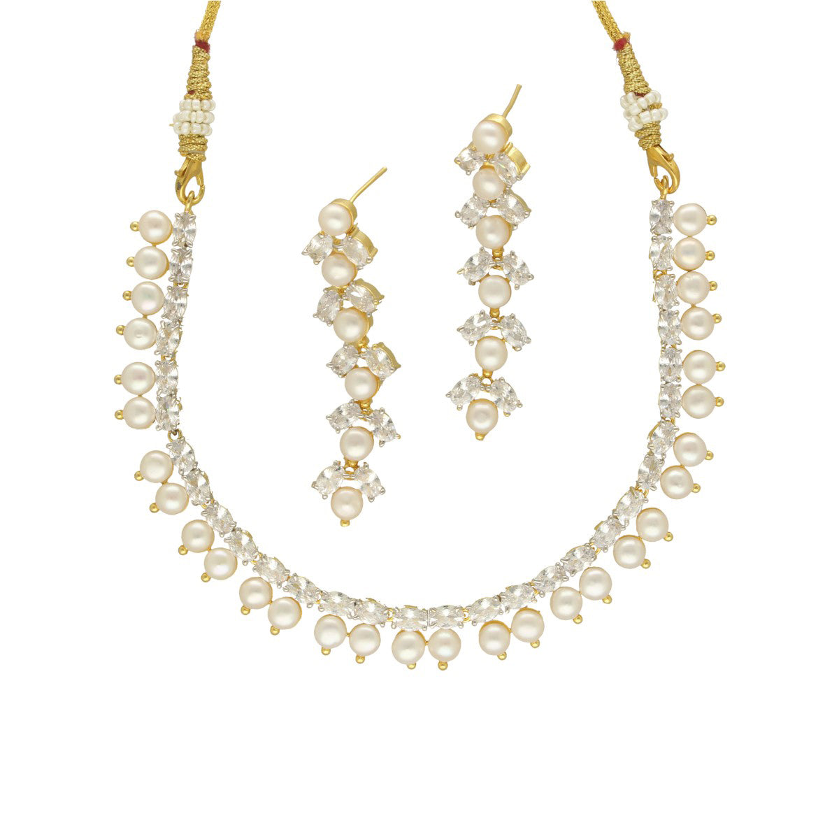 J Pearls The Runa Luxe Pearl Set - Distacart