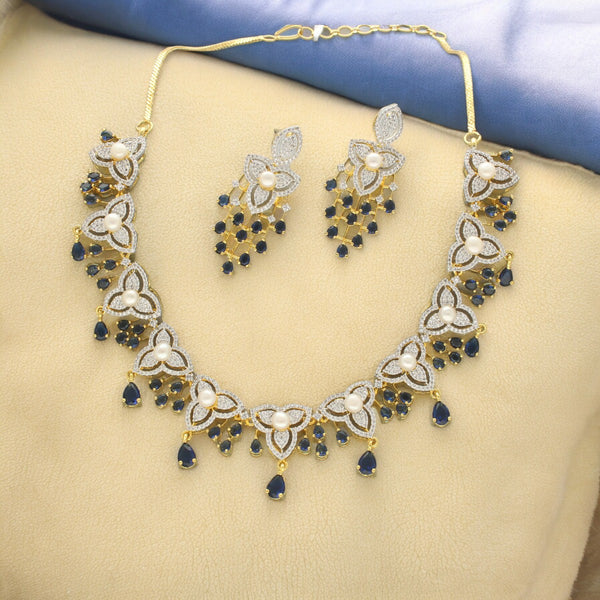 J Pearls Luxurious Pearl Necklace Set - Distacart