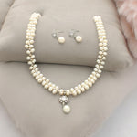 Thumbnail for J Pearls Alluring Pearl Necklace Set - Distacart
