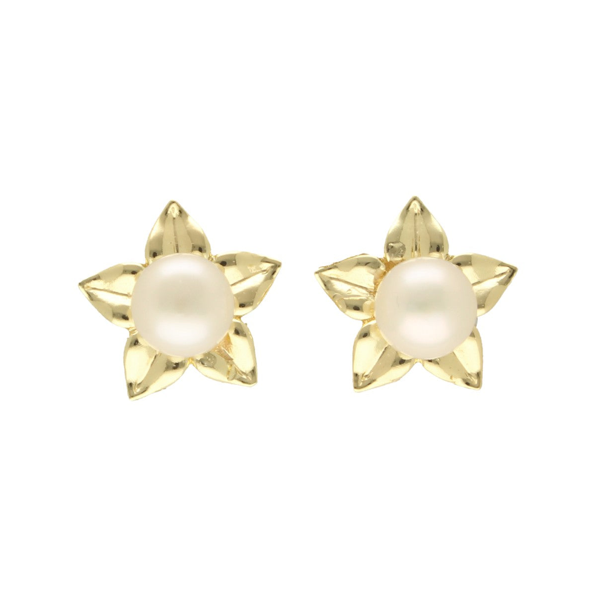 J Pearls Shinning Star Pearl Earrings - Distacart