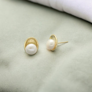 J Pearls Charm Pearl Earrings - Distacart