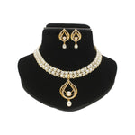 Thumbnail for J Pearls Spectacular Dual Line Pearl Necklace Set - Distacart