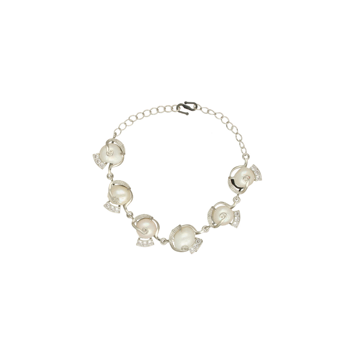 J Pearls Elegant Pearl Bracelet - Distacart