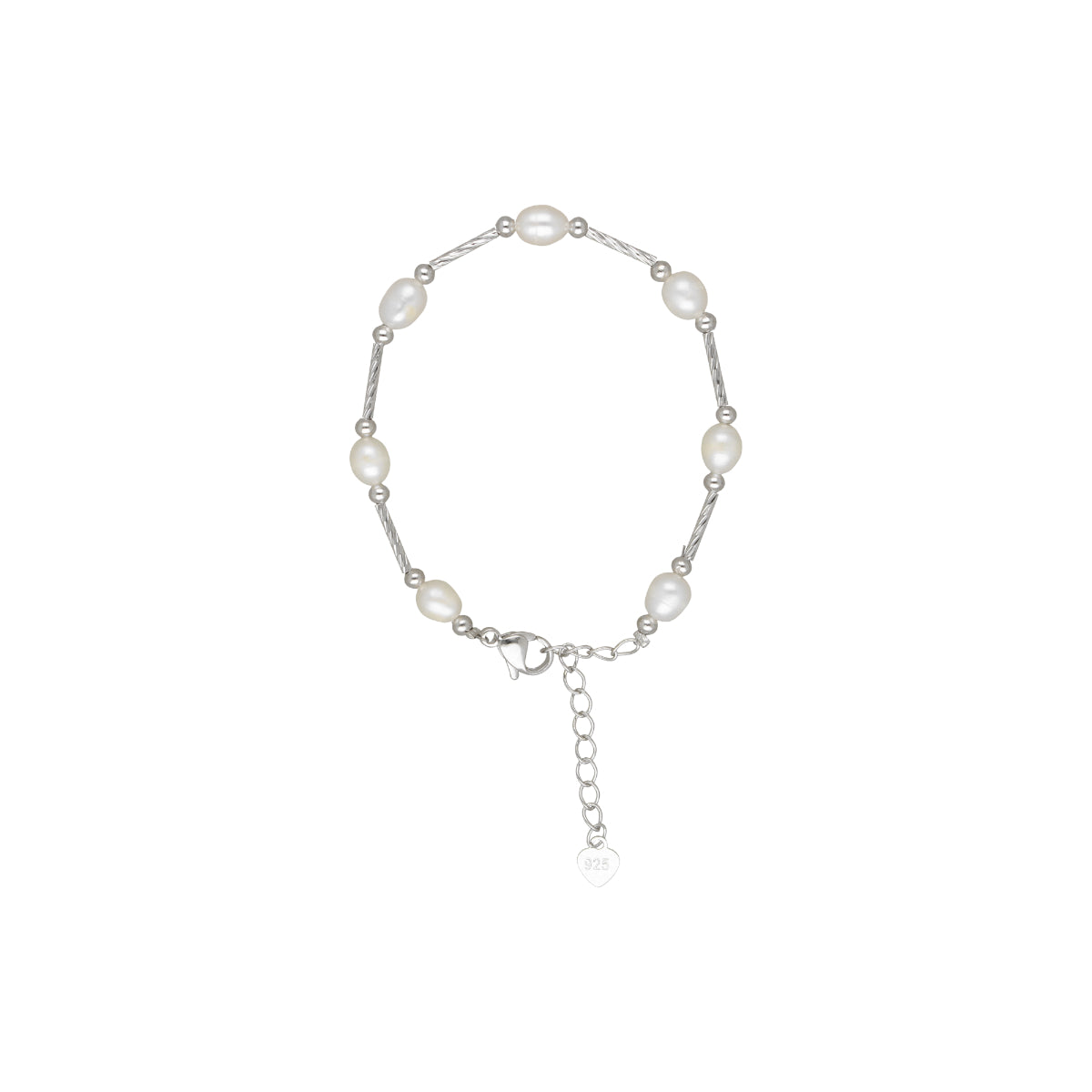 J Pearls Classic White Pearl Bracelet - Distacart