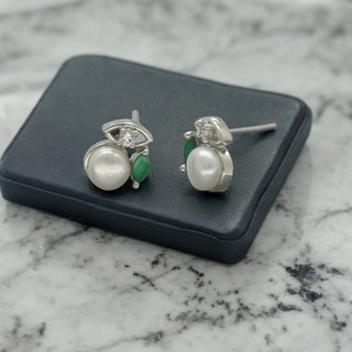 J Pearls Dheera Pearl Earrings - Distacart