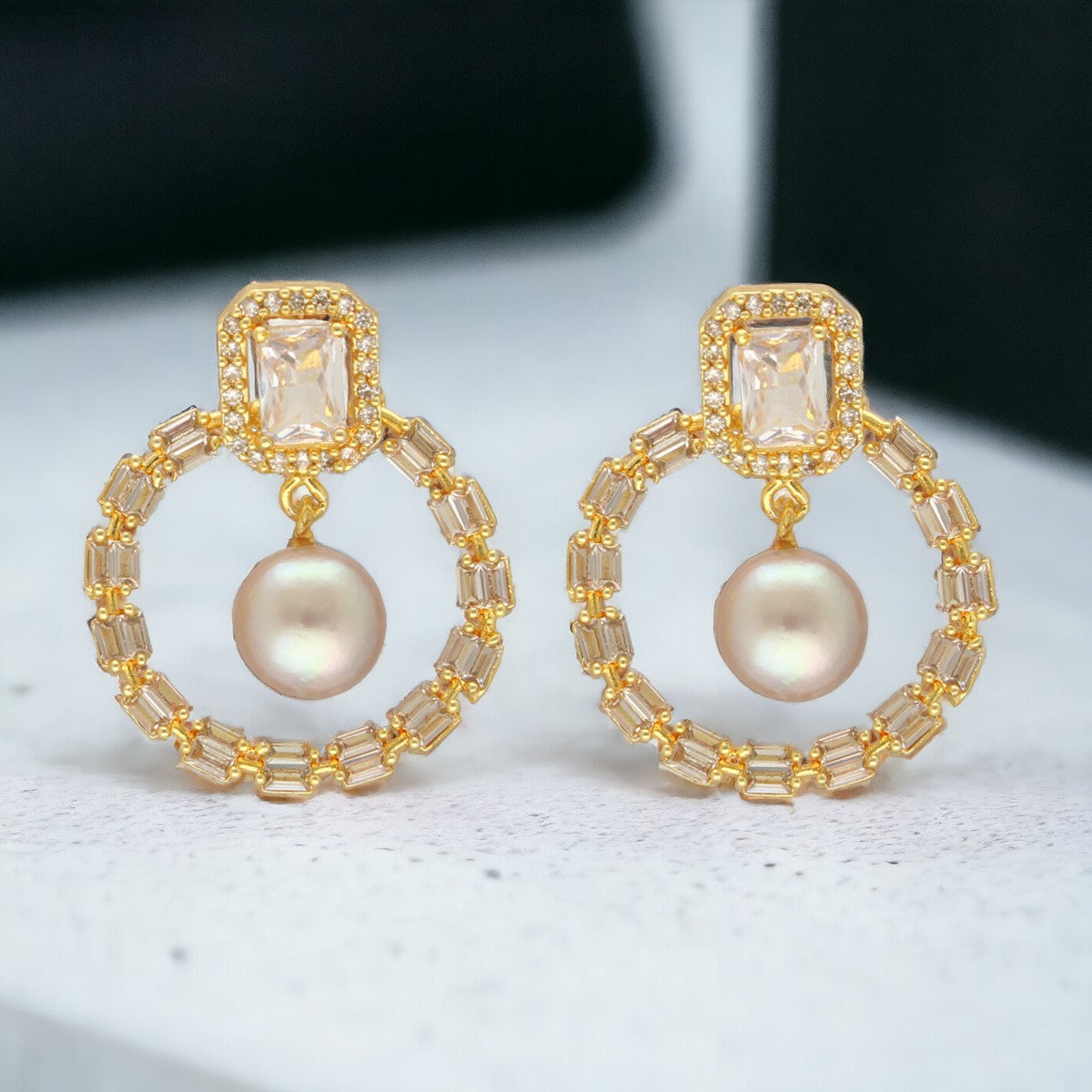 J Pearls Falak Pearl Earrings - Distacart