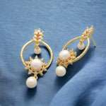 Thumbnail for J Pearls Kashika Pearl Earrings - Distacart