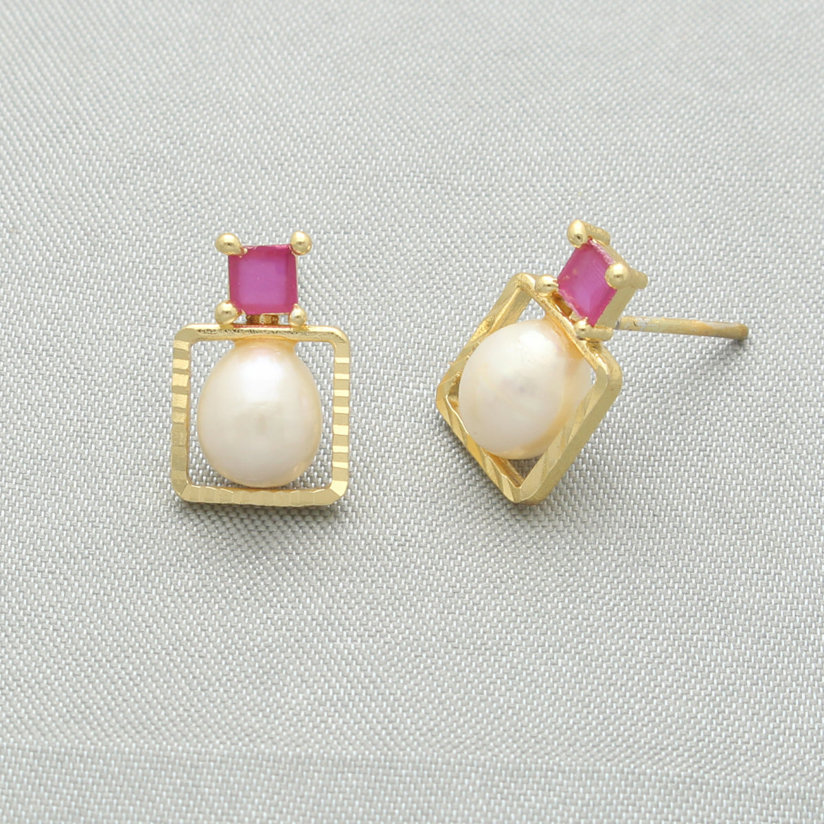 J Pearls Zoya Pearl Earrings - Distacart