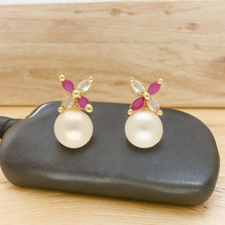 J Pearls Jasmine Pearl Earrings - Distacart