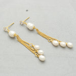 Thumbnail for J Pearls Dheera Pearl Earrings - Distacart