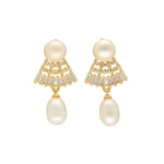 Thumbnail for J Pearls Dhatri Pearl Earrings - Distacart