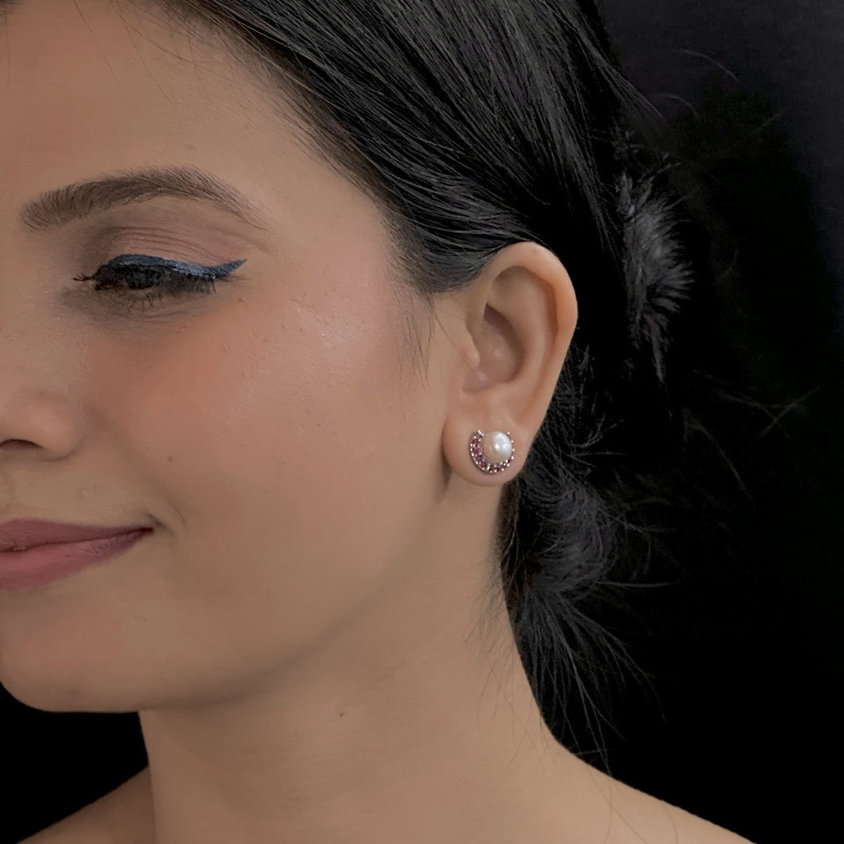 J Pearls Dheeksha Pearl Earrings - Distacart