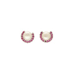 Thumbnail for J Pearls Dheeksha Pearl Earrings - Distacart