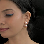 Thumbnail for J Pearls Kamya Pearl Earrings - Distacart