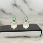 Thumbnail for J Pearls Navishka Pearl Earrings - Distacart
