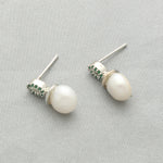 Thumbnail for J Pearls Navishka Pearl Earrings - Distacart