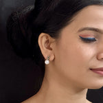 Thumbnail for J Pearls Navishka Pearl Earrings - Distacart