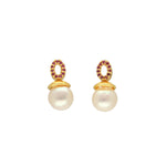 Thumbnail for J Pearls Siddhi Pearl Earrings - Distacart