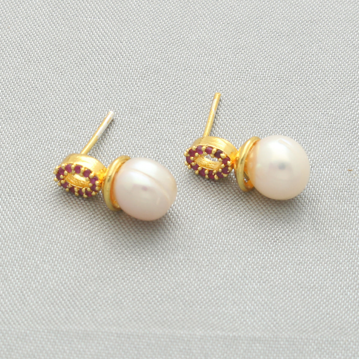 J Pearls Siddhi Pearl Earrings - Distacart